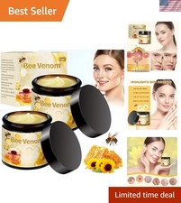 Natural Bee Venom Cream Treatment - 2 Pack Soothing Repair for All Skin Types