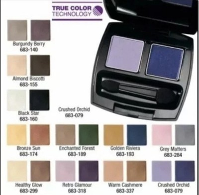 Avon True Color Eyeshadow Single or Duo. Choose Shade. With or Without Box. New