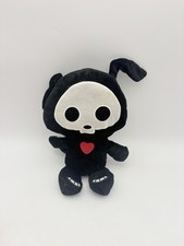 Skelanimals Dax The Dog Plush Skeleton Figure Black Fiesta Toy Stuffed Goth