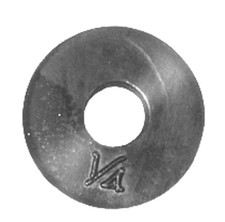 Danco 35064B Durable Rubber 1/4 Flat Faucet Washer 9/16 O.D. in. Pack of 5