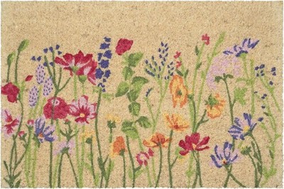 oway Mills Blooming Garden Doormat (24'' x 36'' x 1.50'')