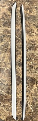 2010-2017 Volvo XC60 Front Windshield Moldings Trim (Ice White 614)