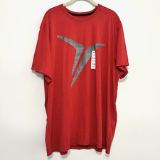 Old Navy Men's Red Go Dry Active Shirt Short Sleeves Lightweight Size XXL NWT