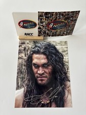 JASON MOMOA In-Person signed Autogramm/Autograph 20x25cm CONAN