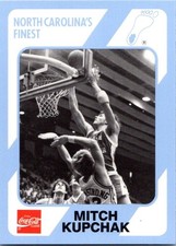 1989-90 Collegiate Collection/Coca-Cola North Carolina's - Mitch Kupchak #47