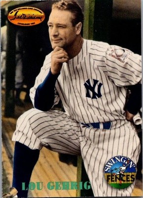 1994 Ted Williams Card Co LOU GEHRIG New York Yankees Baseball #147 FAST SHIP