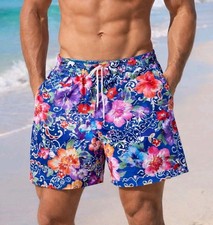 Men's Ralph Lauren Floral Swimming Shorts W34-36