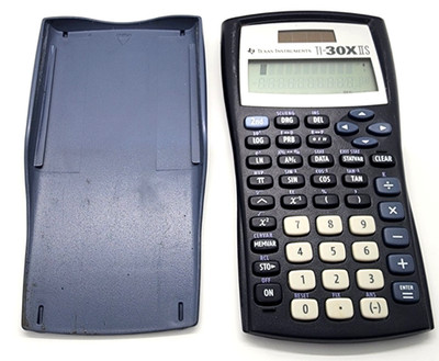 Texas Instruments TI-30X IIS Scientific Calculator, 10-Digit LCD, Black