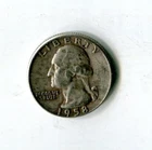 1958-D  Washington Quarter 90% Silver | Uncertified Circulated