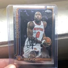 Panini Chronicles OG Anunoby Autographed Card #8 New York Knicks NBA