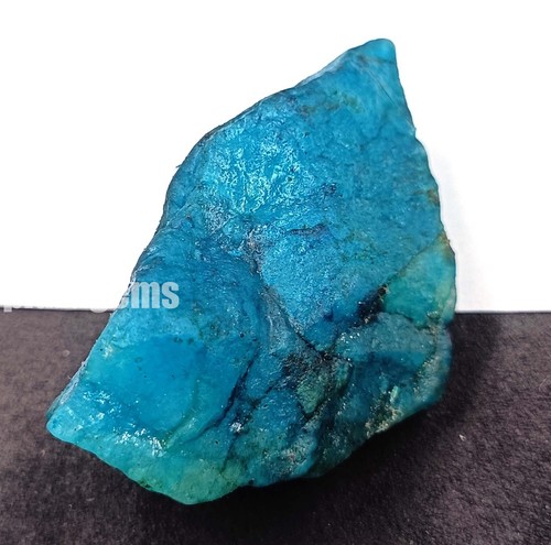 EGL 192.30 Ct Kashmiri Sky-Blue Sapphire | Natural Dyed Rough Gemstone 5ASI - Picture 4 of 5
