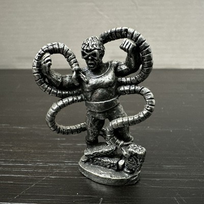 Marvel Action Figure 1990 Maurus Gallo Pewter Sculptures   Dr. Octopus Doc Ock