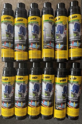 TOKO Textile Care Eco Reactivator Liquid, Unscented 250ml 12 Pack