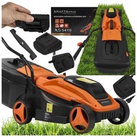 Akku RasenmäHer 20V 6Ah 30L KD5410 Lithium Akku Grasfangkorb GartengeräT