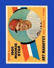 1960 Topps Set-Break #138 Art Mahaffey EX-EXMINT *GMCARDS*