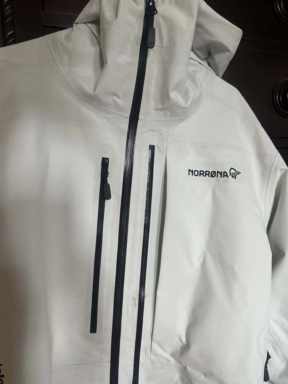 Norrøna Men’s L Gore-Tex Pro Shell Jacket White image 3