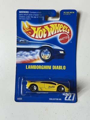  Hot Wheels Yellow Lamborghini Diablo Die Cast 227