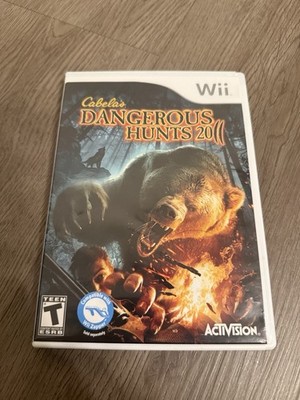 Cabela's Dangerous Hunts 2011 (Nintendo Wii, 2010) CIB Complete In Box