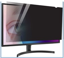 22" Privacy Screen Filter 16:10 Anti-Glare Blue Light UV Shield for Monitor