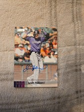 2020 Topps Stadium Club #ASH Sam Hilliard ROOKIE RC ON CARD AUTO. rookie card picture