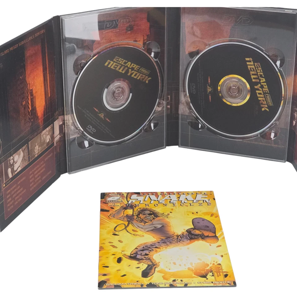 Escape From New York DVD Digipack Collector John Carpenter Kurt Russell Area 1 - Image 4 of 4
