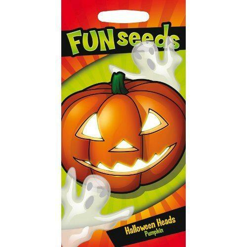 Mr Fothergills Grow Children's Fun Garden Plants Halloween Pumpkin Heads Seeds