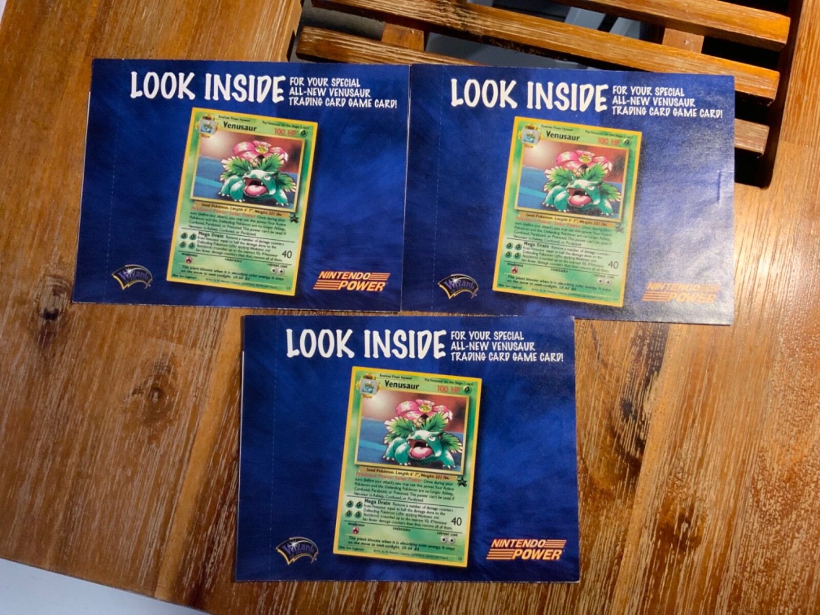 POKEMON TCG SEALED VENUSAUR BLACK STAR PROMO SET 13 WOTC VINTAGE CARD