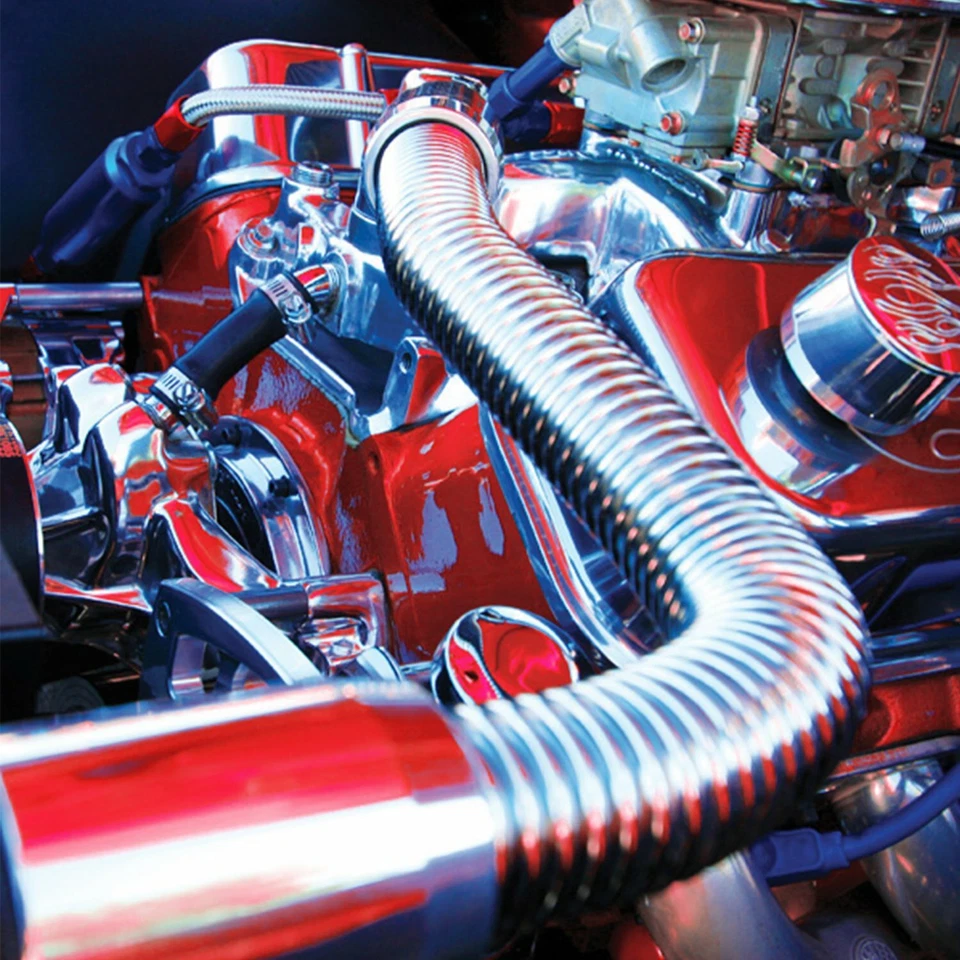 Manguera de radiador Zirgo Ultra 36" zirgo ZIRUHR36 Cool Truck Rod Street Rat Muscle Foto 3 de 4