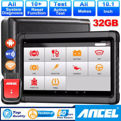ANCEL X6 OBD2 Scanner Bidirectional Scan Tool All Systems Diagnostic Android 7.0