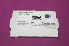 Rotary Mini-Bike Wire Swivel Stop. Part 267. See pic