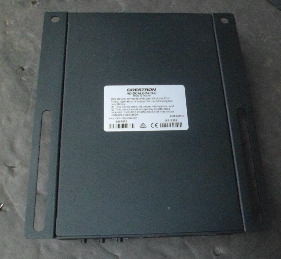 Mode d'emploi Crestron HD SCALER VGA E (2 des pages
