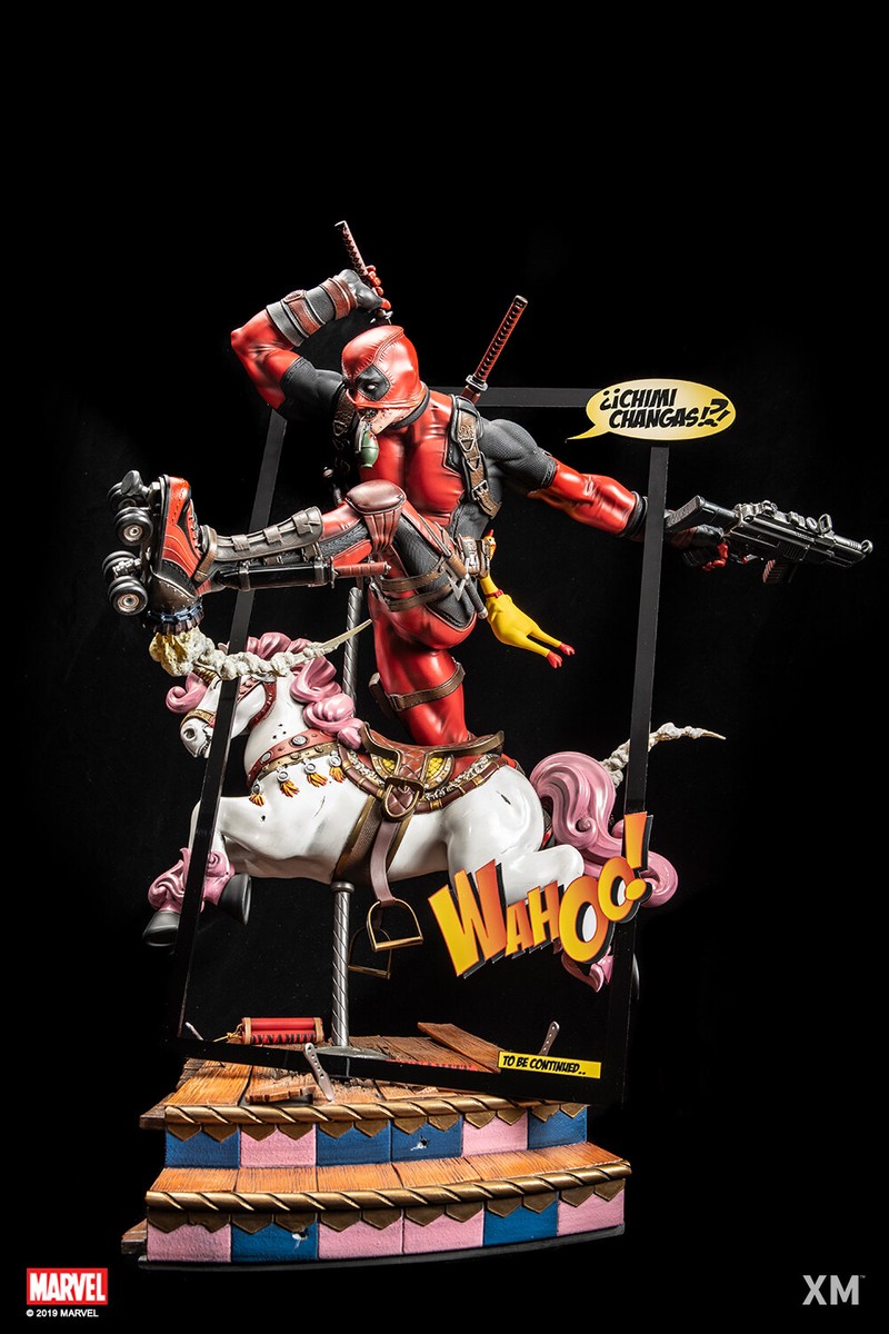 XM Studios Marvel Comics Deadpool Ver B Premium Collectible Statue
