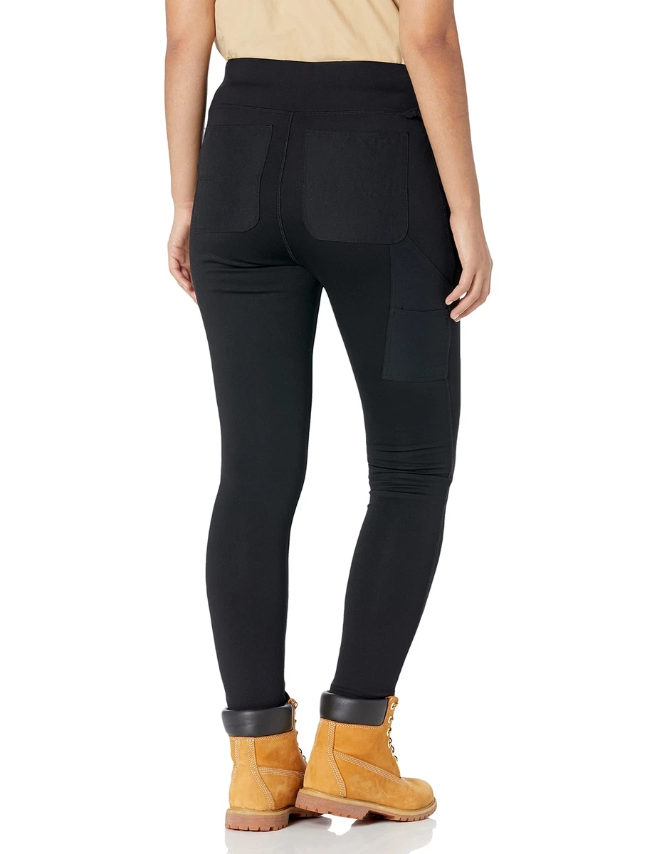 Carhartt Women's Force Fitted Heavyweight Lined Legging, Black