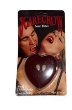 Love Bite Fangs Vampire Ladies Mens Halloween Fancy Dress Accessory Fake Fangs