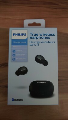 Philips Headphones 2000 Series Schwarz Bluetooth TAT2205 OVP
