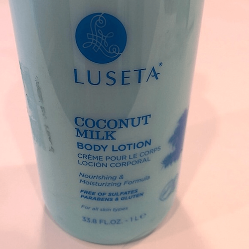 Luseta Coconut Milk Body Lotion Nourishing Moisturizing paraben sulfite
