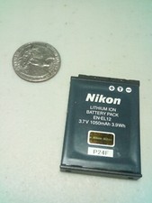 Nikon Lithium-ion Battery Pack En-el12 3.7 1050mah 3.9wh Untested C13