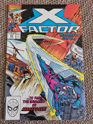 X-Factor #51 Comic Marvel 1990