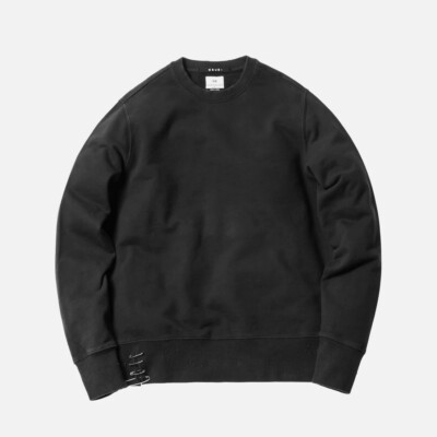 Ksubi Crewneck Sweatshirt Size Medium Distressed Black