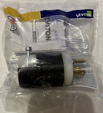 LEVITON 2 Pole 3 Wire Grounding Connector 15 Amp Locking 4720- C L6-15P Male