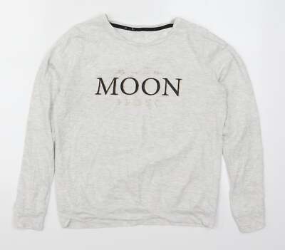 George Damen grün solide Baumwollmischung Oberteil Pyjama Oberteil Größe 8-mond