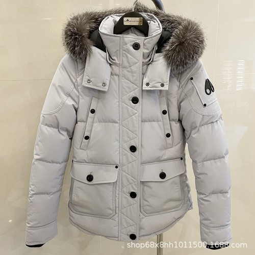Moose Knuckles Women Pie Over Warm Coat Down Jacket - Picture 7 of 22
