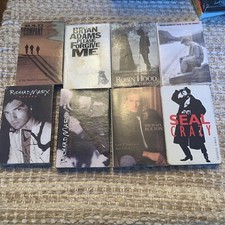 Lot of 8 Cassette Singles 80's 90's Rock  Pop Seal, Bolton, Marx  Adams