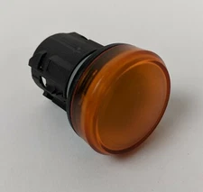 Siemens Indicator Light Lens 22mm Amber Round Smooth 3SU1001-6AA00-0AA0 NEW