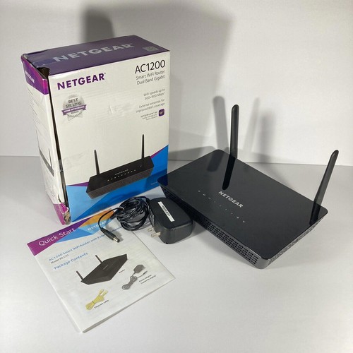 NETGEAR AC1200 Dual Band WiFi Router - High Speed Wireless Internet | eBay