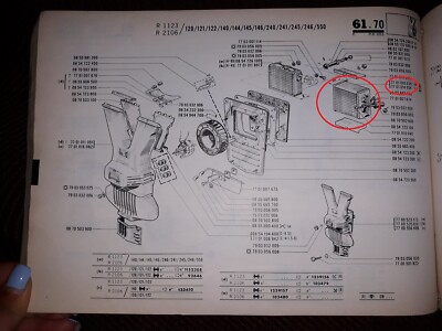 Renault 4 5 Radiator Car Heater - Radiateur Climatiseur