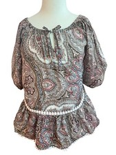 ZIMMERMANN Cute Sundress Boho PASLEY FRINGE Adorable Little Girl Toddle Size 2