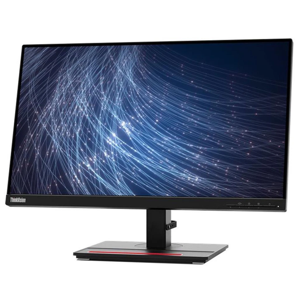 Lenovo ThinkVision 23.8 Inch Monitor 1920 x 1080 Full HD IPS Black 63A5GAT6UK - Image 3 of 4