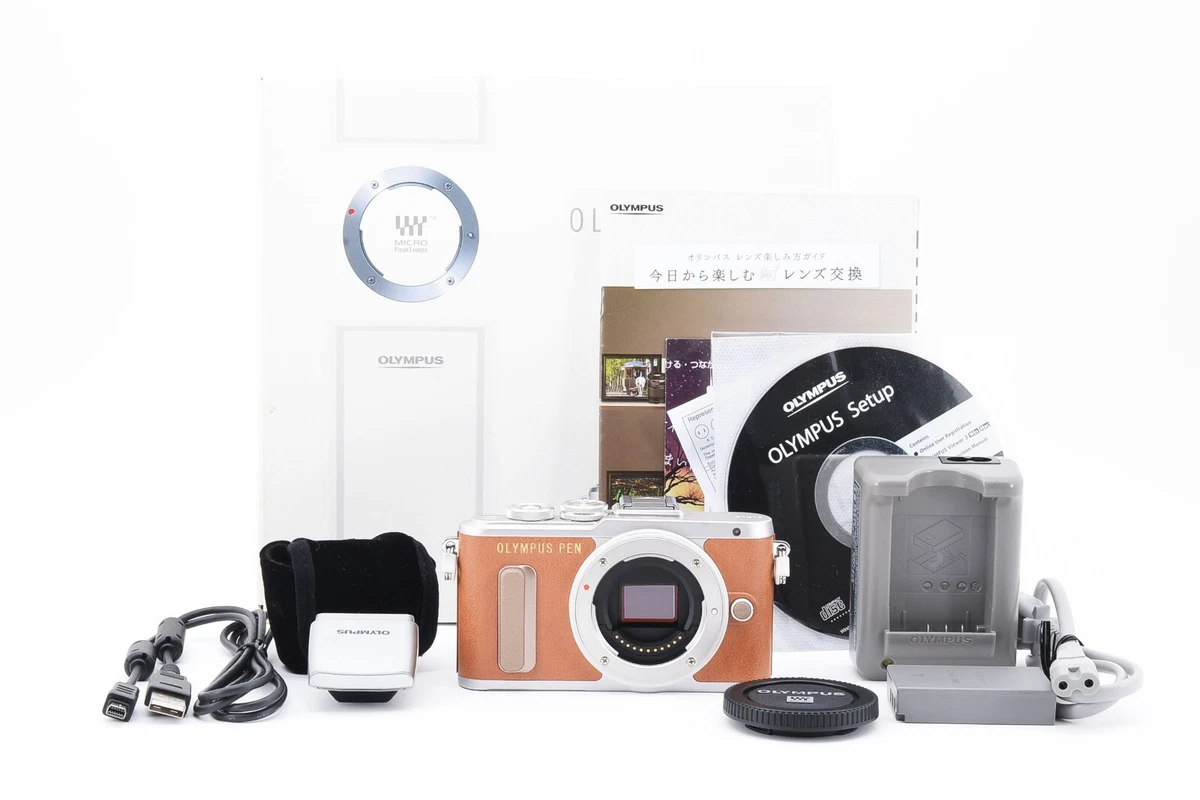 OLYMPUS PEN E-PL8 Brown Micro 4/3 Four Thirds Digital w/box from Japan［Exc］