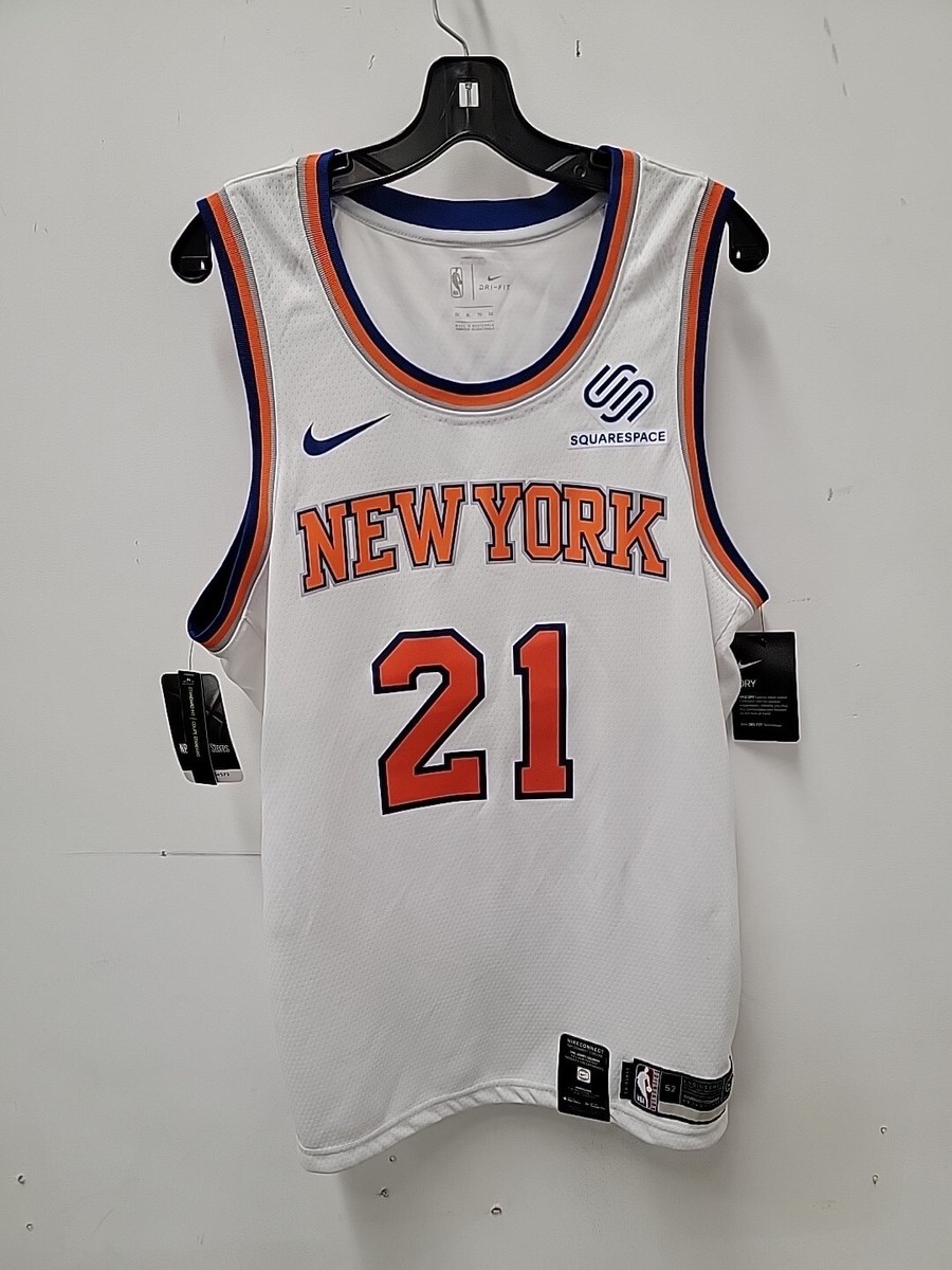 NWT New York Knicks Damyean Dotson #21 White Jersey Swingman XL 52